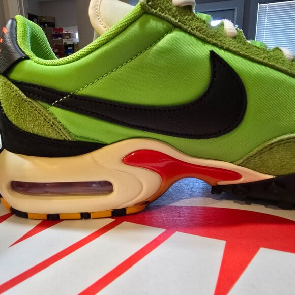 Nike Air Max Waffle SP Shoes Action Green Black FV6946-301 Men's Size 10 NEW - Picture 6 of 16